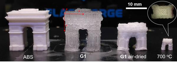 3d打印智能墨水，可创造出形状和变色的物体